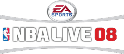 NBA Live 08 title screen for Wii